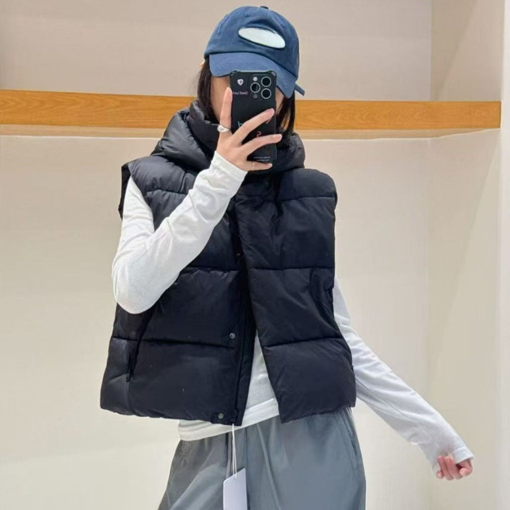 ז'קט קטיפה עם צווארון ברדס חדש לנשים, ספורט פנאי בתוספת ז'קט אפוד