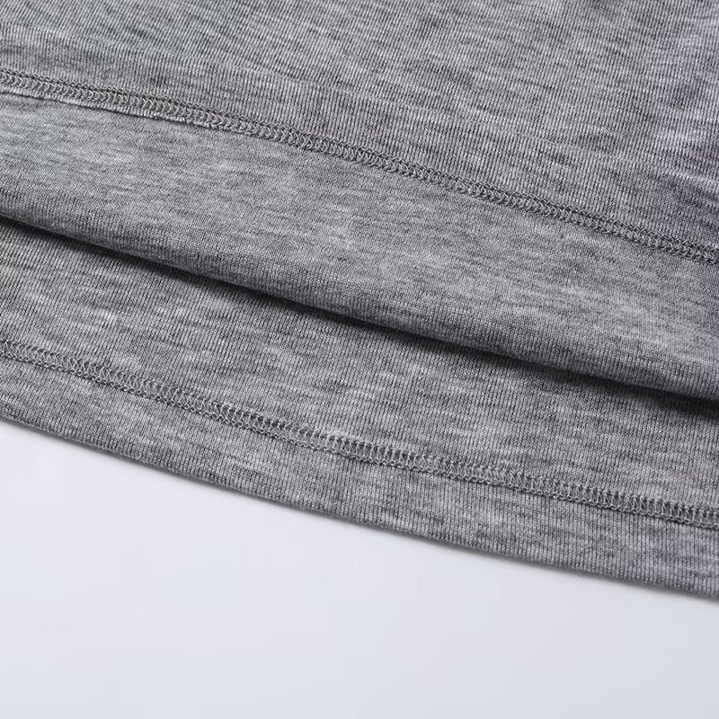 Women's new fashion long sleeved pleated knitted T-shirt top