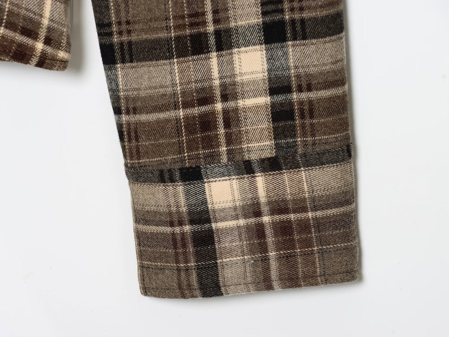 Women's new fashion slim single breasted plaid shirt