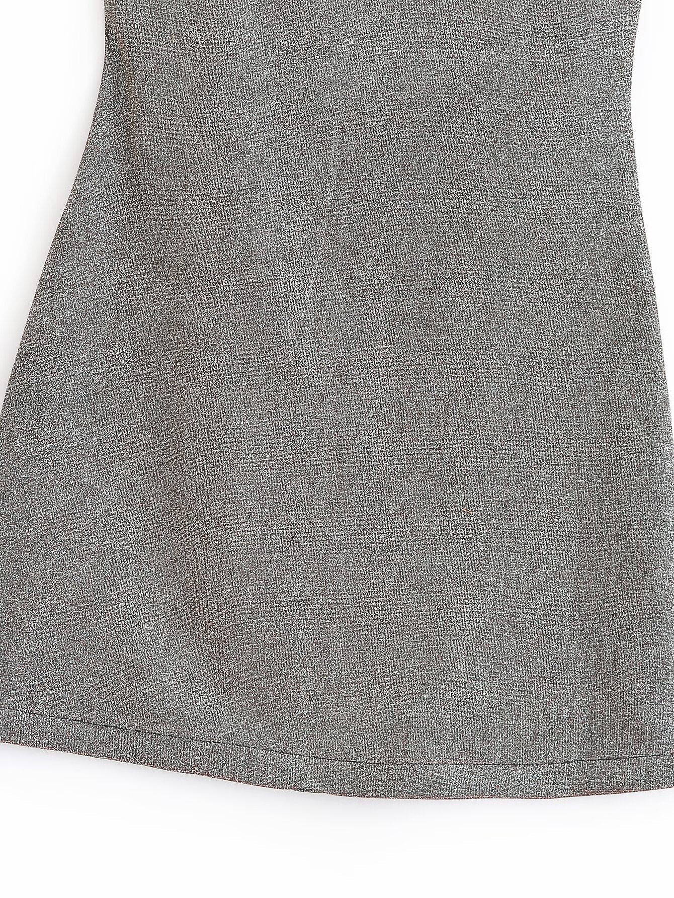 Women's new fashion tight backless shiny suspender mini dress