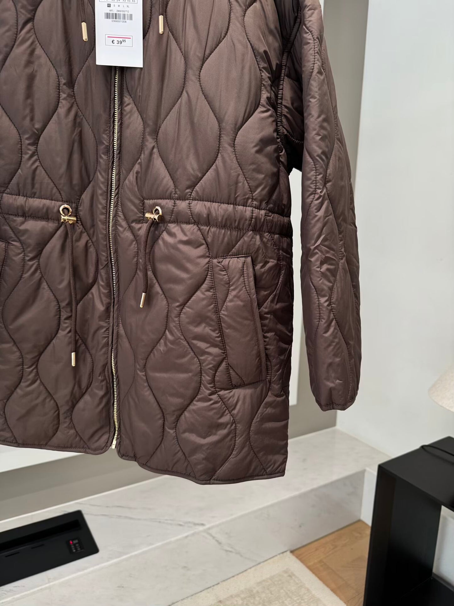 Women's 2025 new fashion loose warm hooded cotton jacket Coat