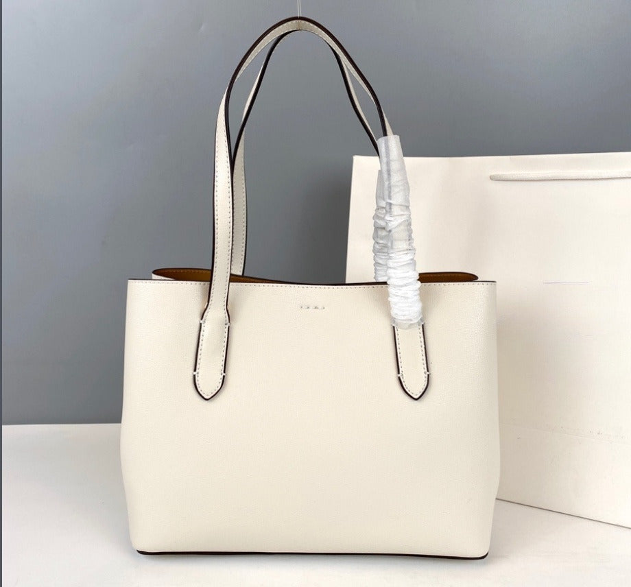 Women's New Fashion Joker Adjustable Shoulder Strap Large Capacity Double Design Portable Shoulder Bag Messenger Bag.