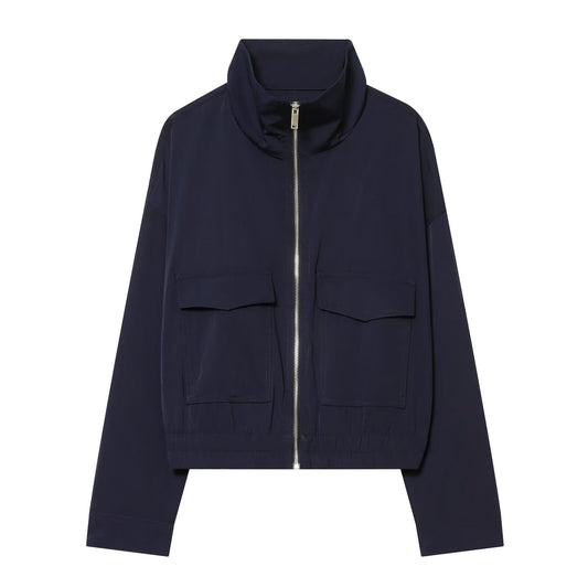 Women's casual stand collar jacket Coat