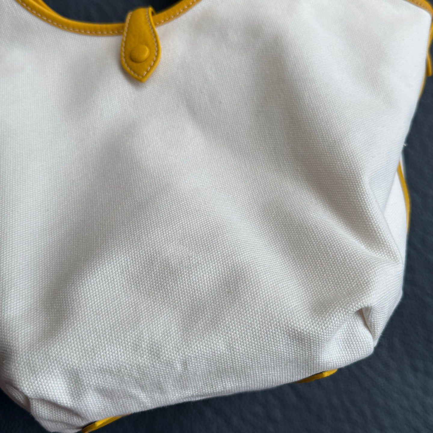 Women's new Joker bucket bag canvas color matching design embroidery crossbody bag