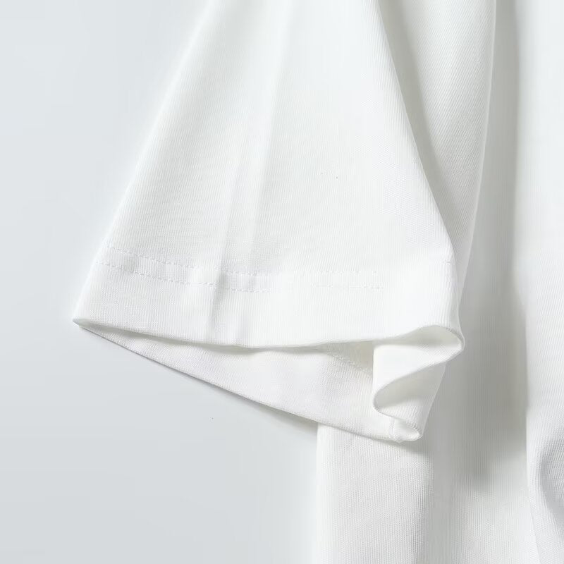 Women's new fashion white high neck nine quarter sleeved shirt