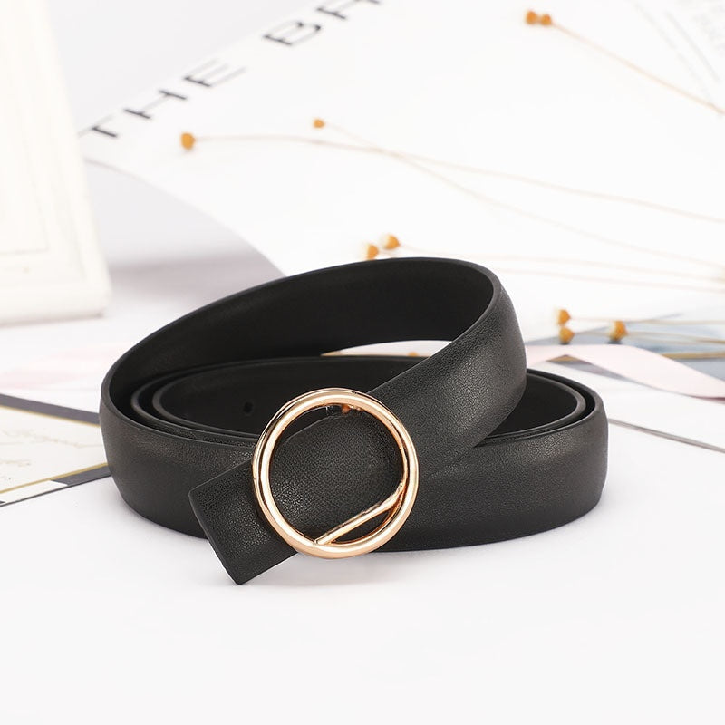 Women's New Casual Joker Multicolor Diamond-encrusted Decorative Belt Belt with A Box