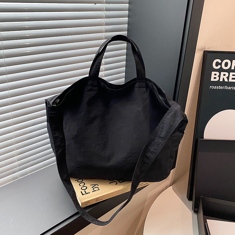 תיק בד נייד חדש לנשים עם כיס גדול פנאי ג'וקר כתף תלויה 