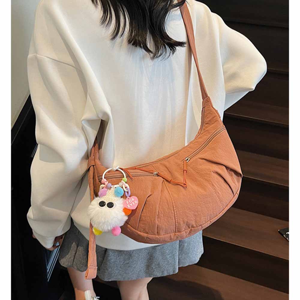 LU נשים של תיק כתף קפלים קל משקל חדש מזדמן ג'וקר תיק שליח גדול קיבולת תיק נשי 