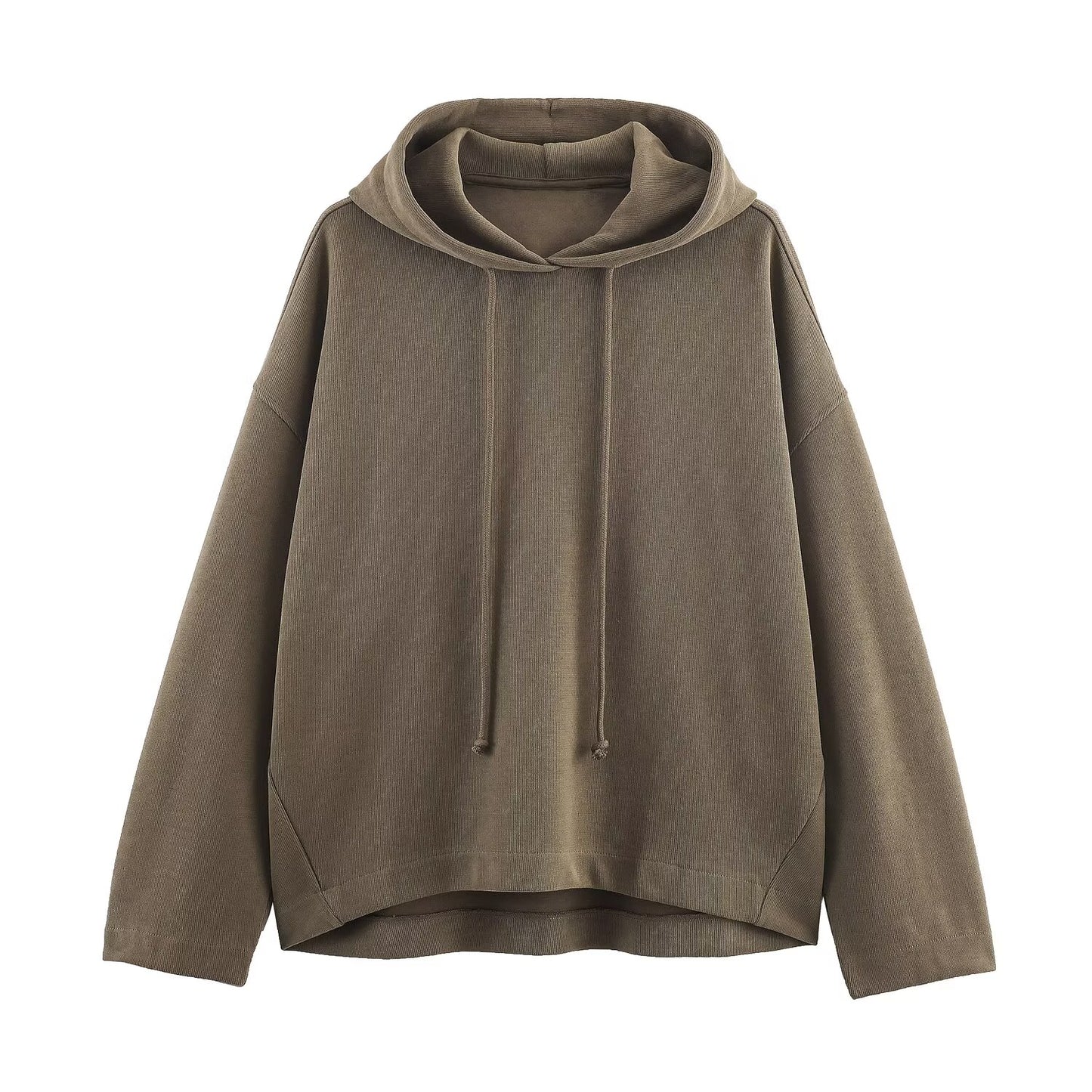 Women's 2025 new soft texture loose hooded sweatshirt+Pants suit