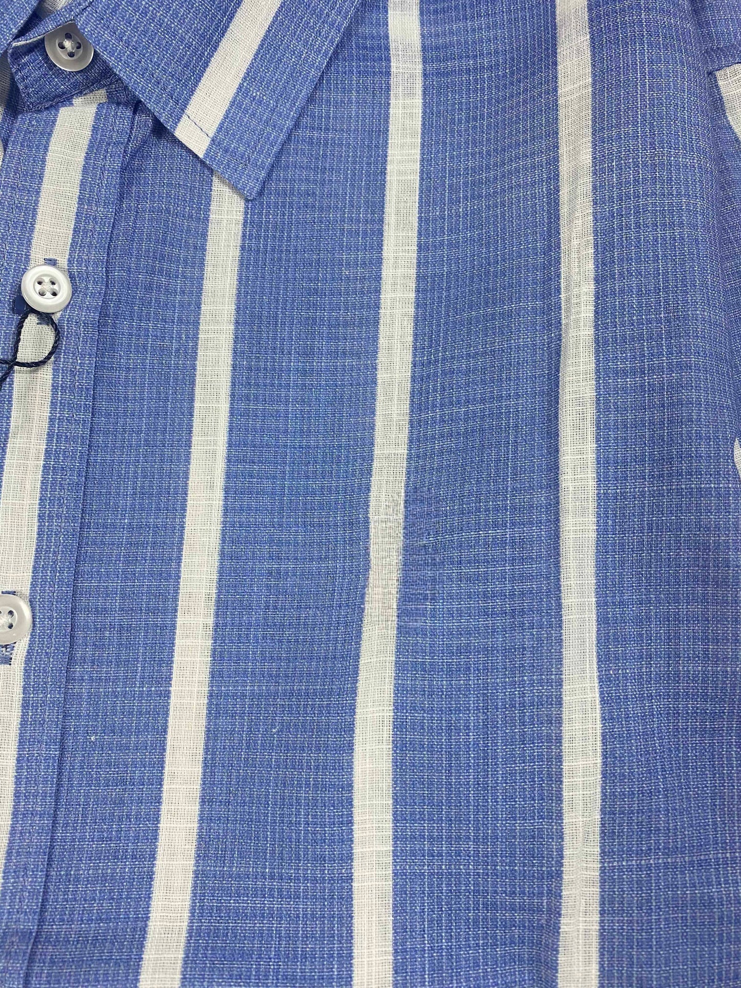 חולצה ארוכת שרוולים ורפויה לנשים חדשה בסגנון ג'וקר עם רקמת כותנה ופסים.