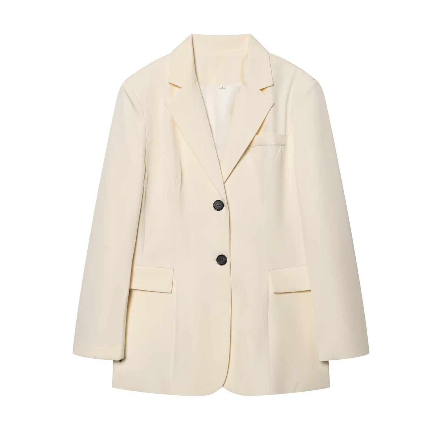 Women's slim versatile single breasted Blazer Coat