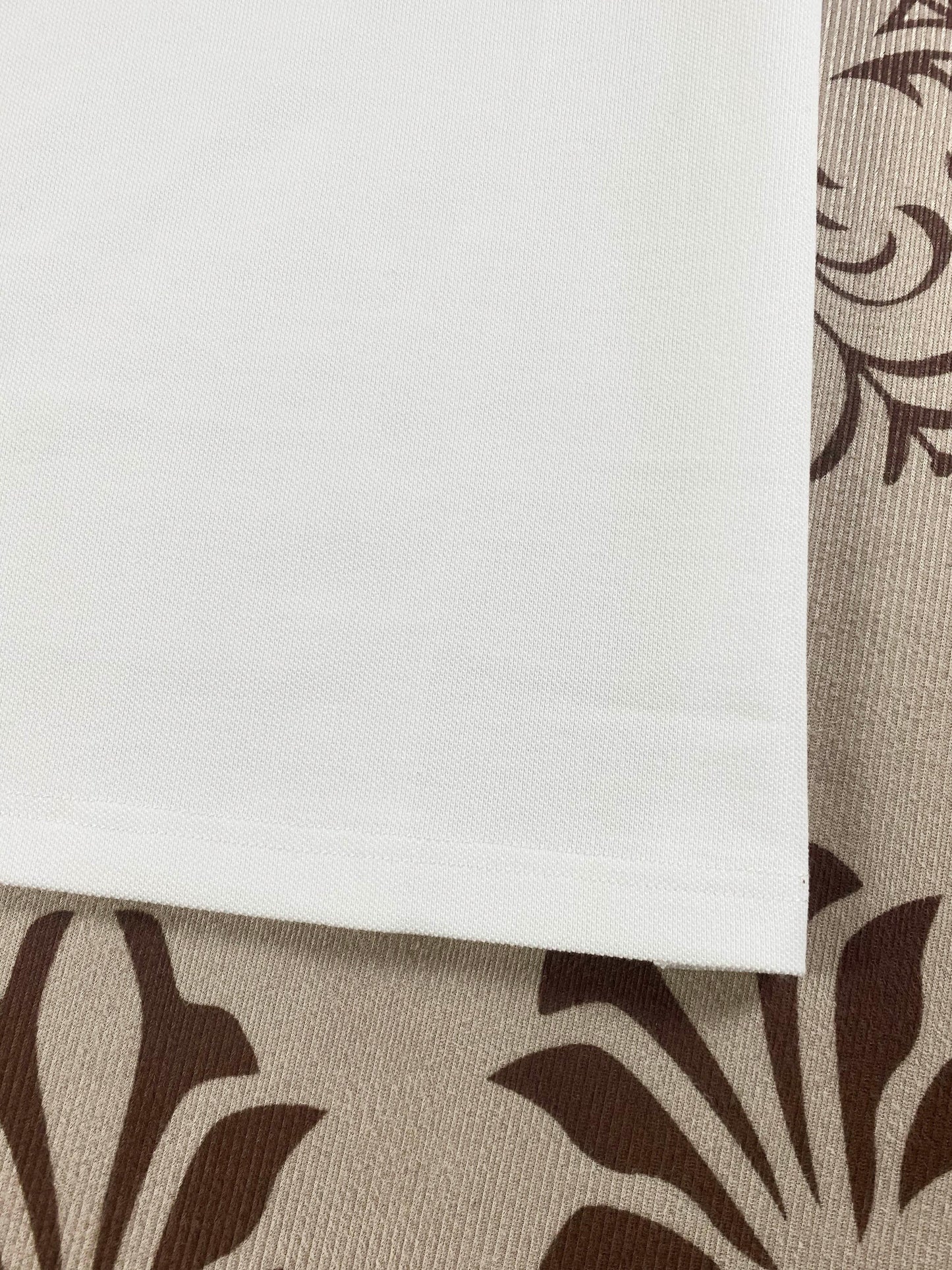 Men's Cotton POLO Shirt Embroidered with Color Collar Shirt