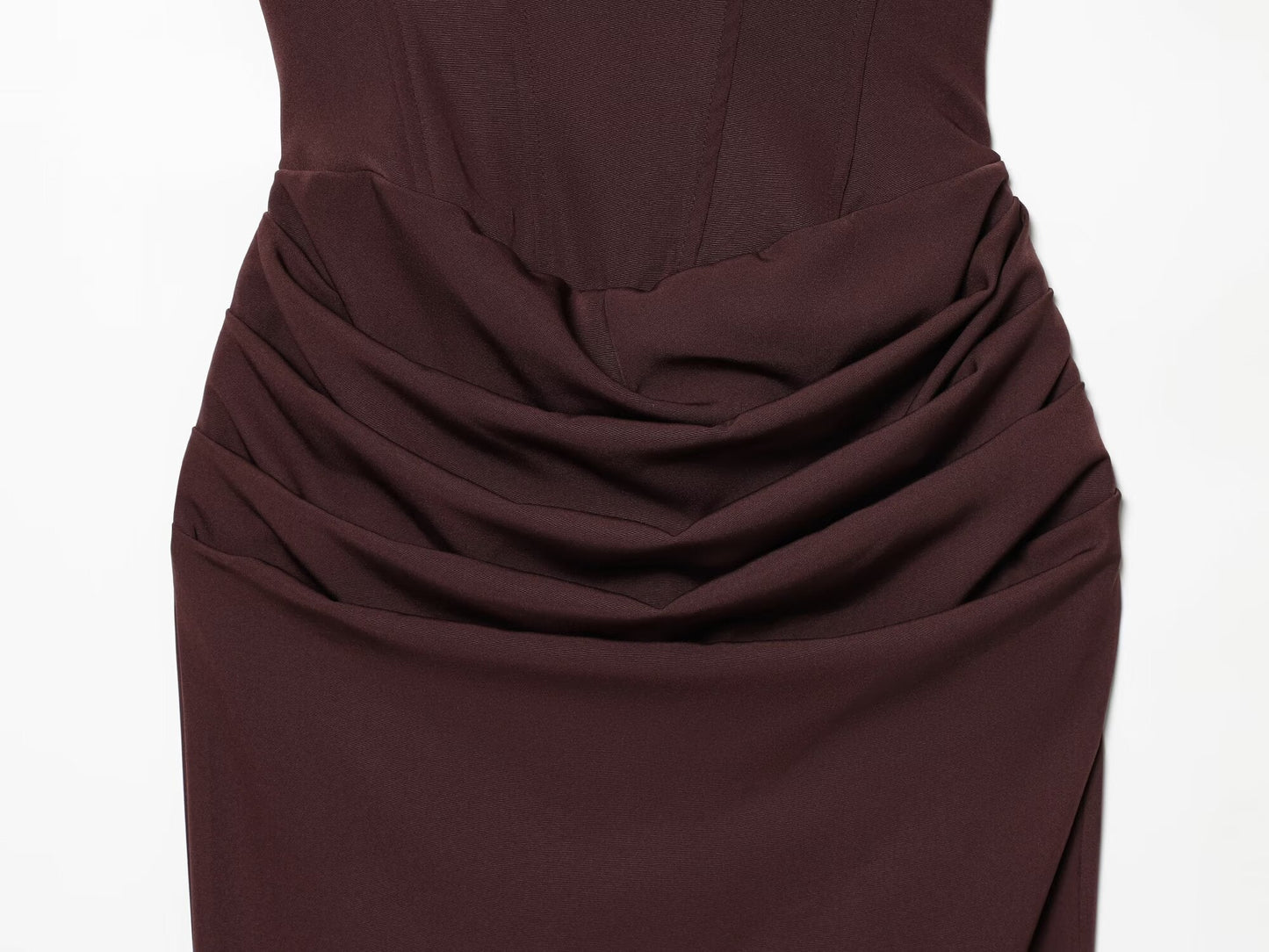 Women's backless suspender bodycon MIDI dress