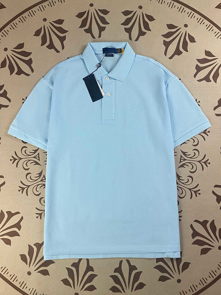 חולצת פולו חדשה לנשים בסגנון ג'וקר זוג עם רקמה מבד כותנה וגבעות