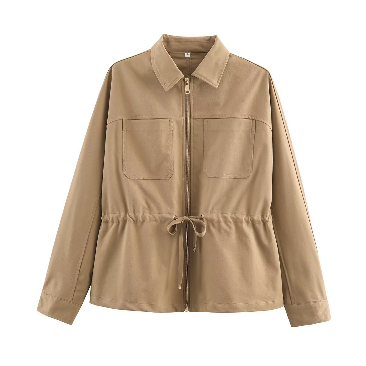 suit Women's 2 pieces adjustable waist design lapel Coat+Pants