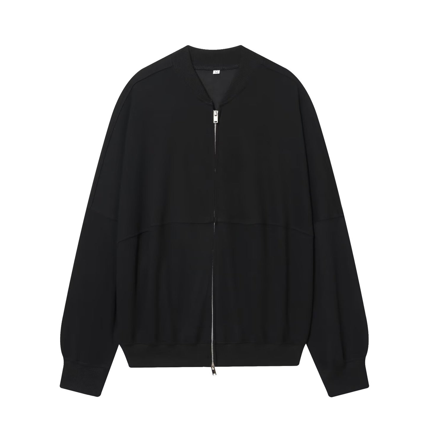 Women's new fashion loose zipper pilot jacket Coat+Pants suit