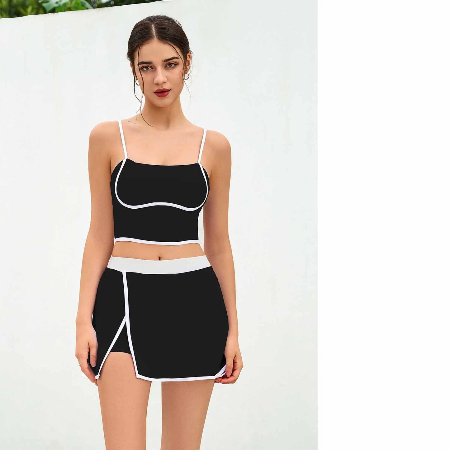 Color Matching Quick-drying Sports Vest Fitness Shock-proof High-elastic Yoga Suit