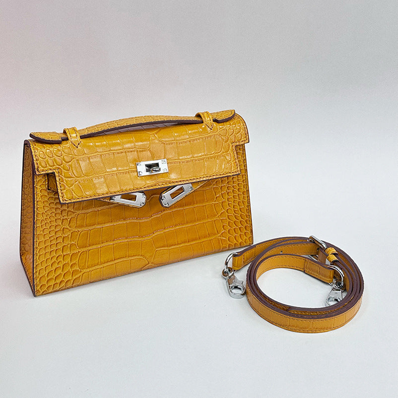 New Crocodile mini Crossbody One Shoulder Handbag
