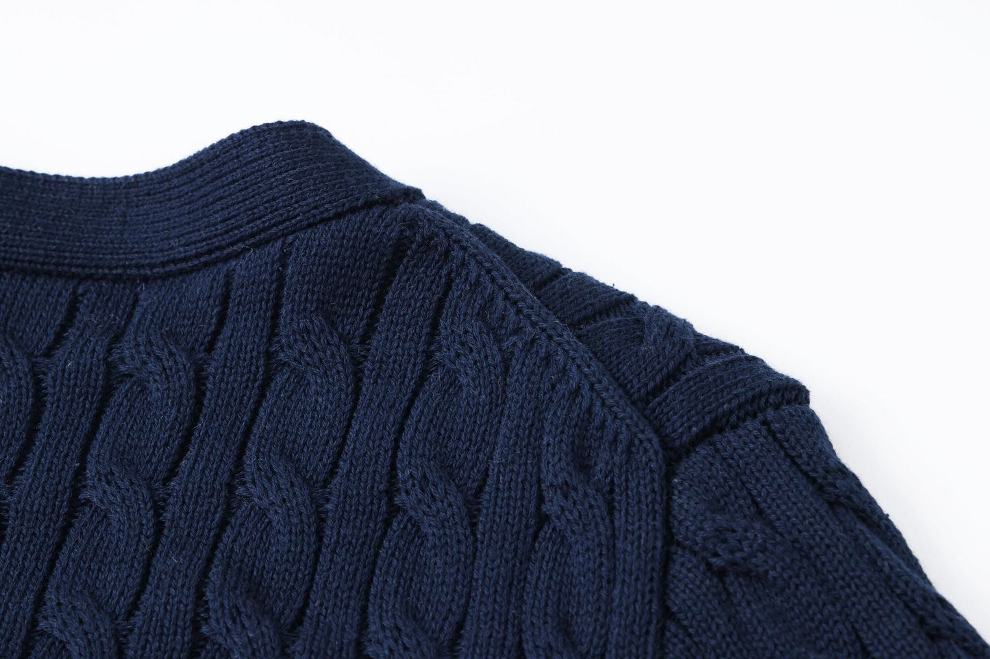 Women's New Sweater Cardigan Basic Classic Embroidered Polo Neck Slim Temperament Thin Coat