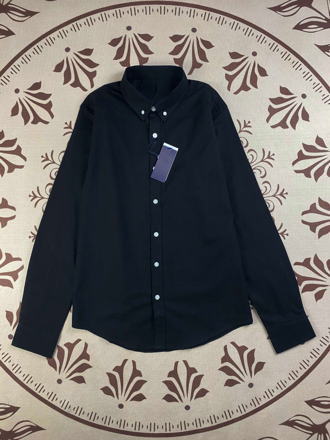 Men and Women with The Same New Fashion Casual Joker Linen Long Sleeve Shirt