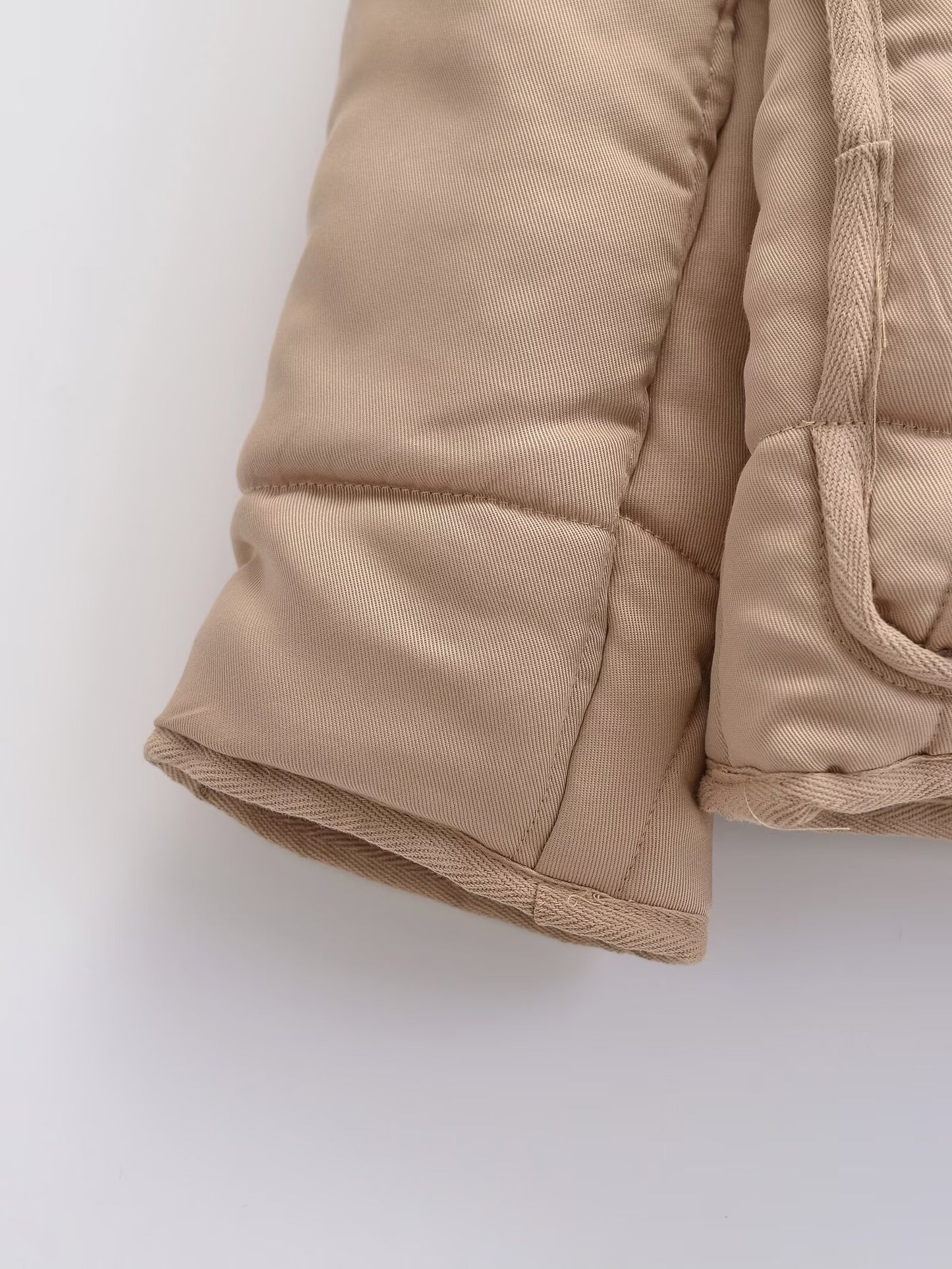 Women's loose new O Neck long sleeved cotton Coat