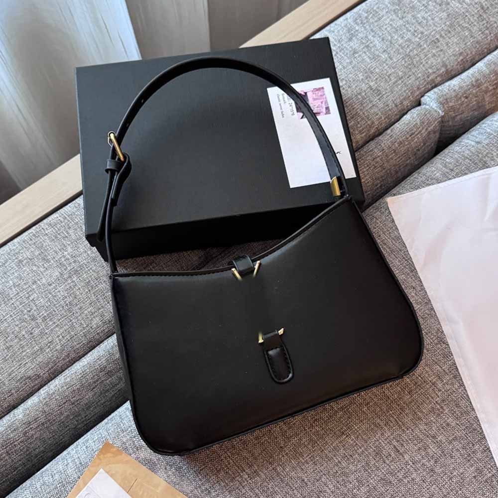 Women's New Fashion Joker Letter Accessories Adjustable Shoulder Strap Underarm Handbag With box