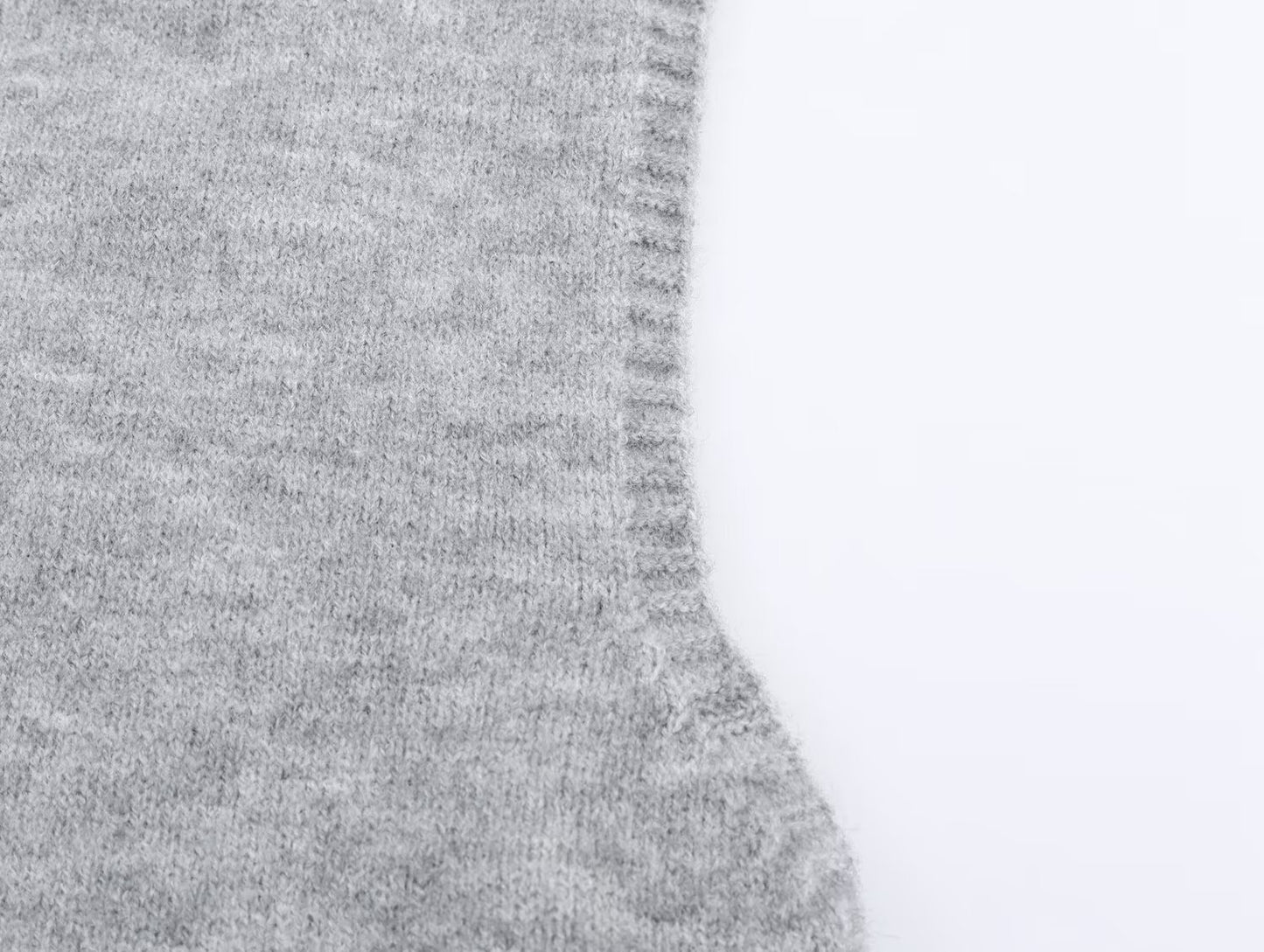 Women's new fashion bow decoration knitted vest style top