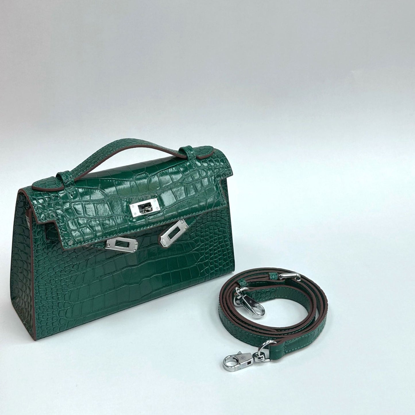 New Crocodile mini Crossbody One Shoulder Handbag