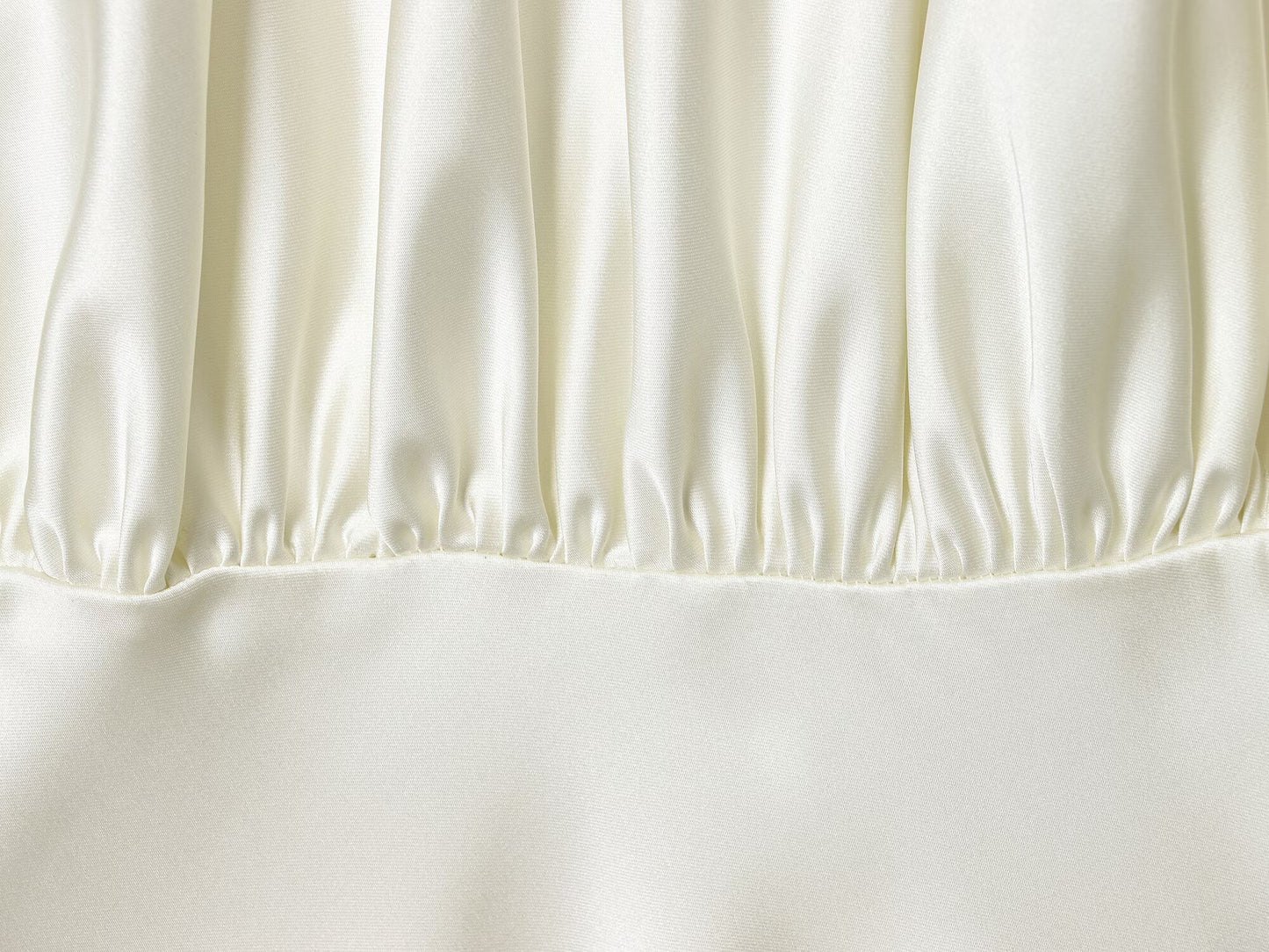 Women's 2025 new fashion scarf decoration satin texture mini dress