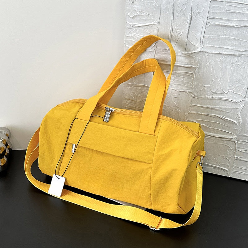 תיק נסיעות לנשים 2025 עמיד למים תיק כושר כתף תלוי גדול קיבולת