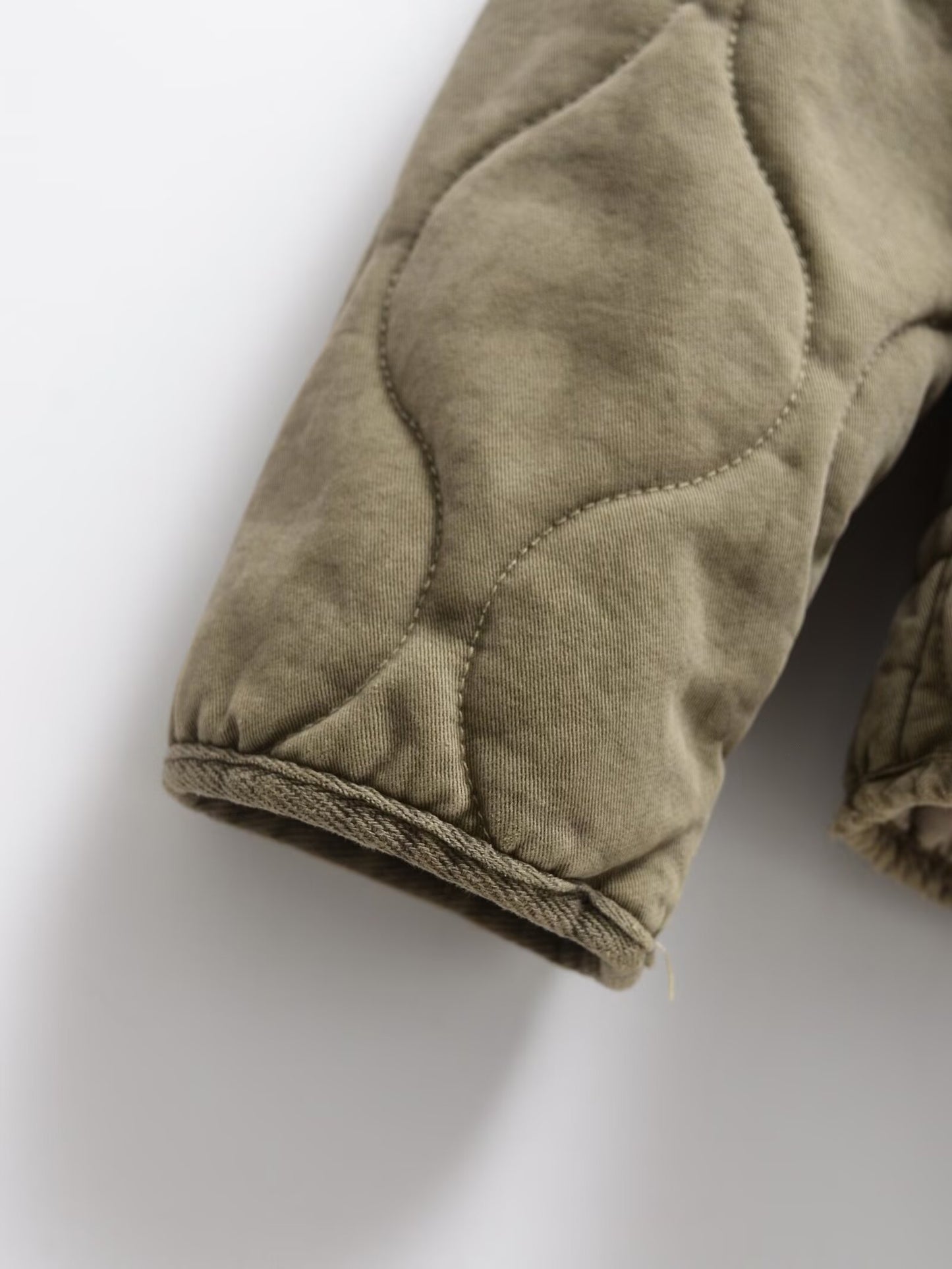 Women's winter loose warm standing collar cotton Coat