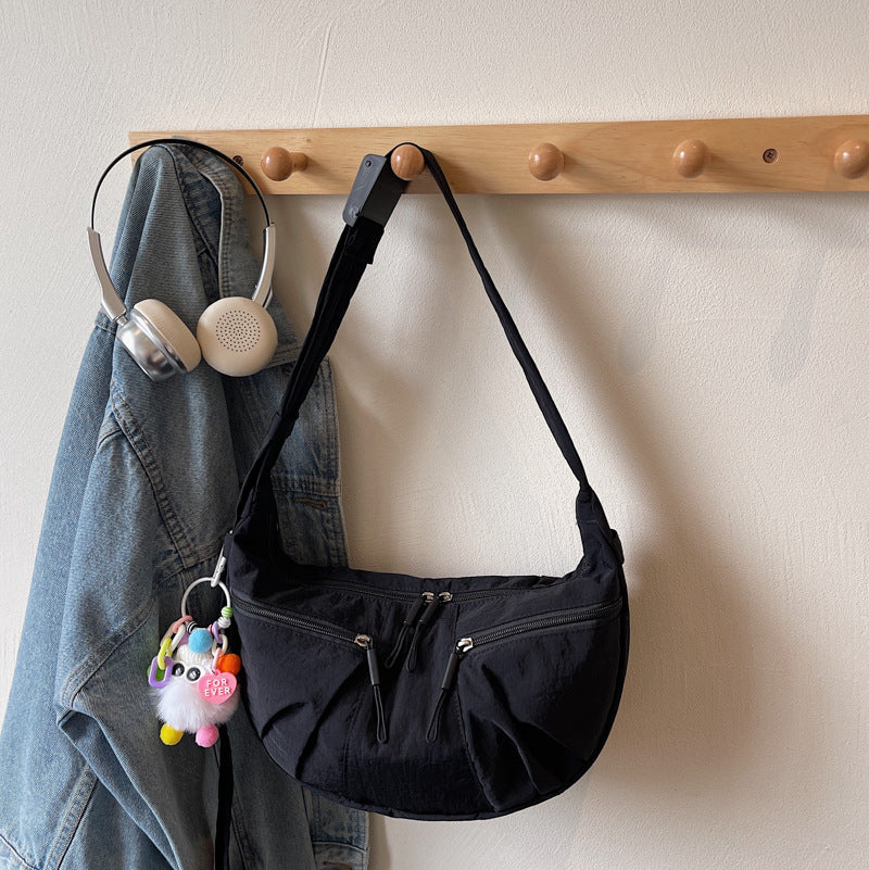 LU נשים של תיק כתף קפלים קל משקל חדש מזדמן ג'וקר תיק שליח גדול קיבולת תיק נשי 