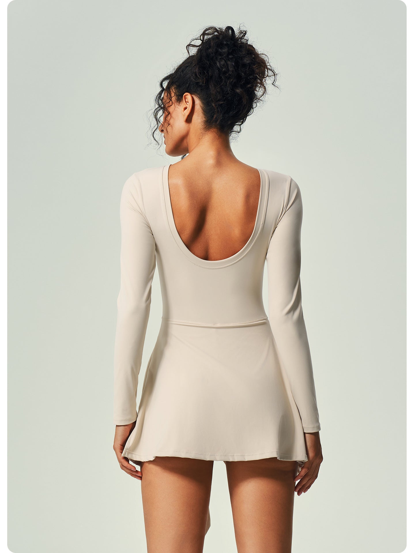 Women's Running Tennis Skirt Sports One-Piece Yoga Suit