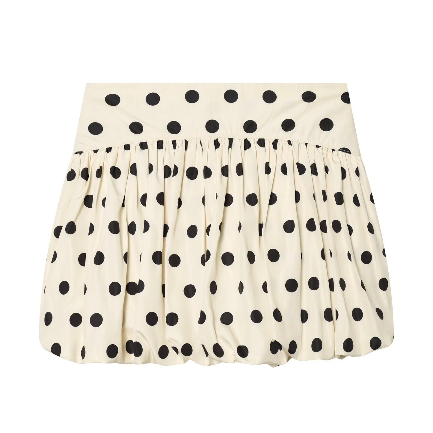 Women's balloon shaped polka dot skirt pants