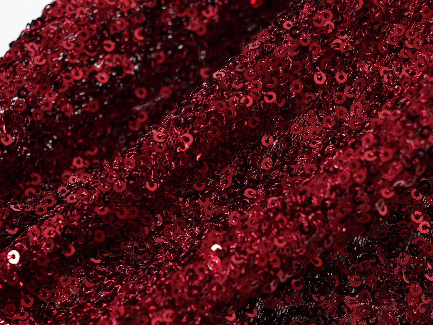 Women's pearl decoration hanging neck MIDI dress