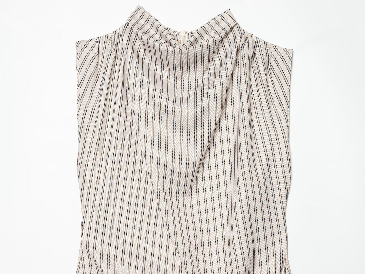 Women's striped lace mini dress