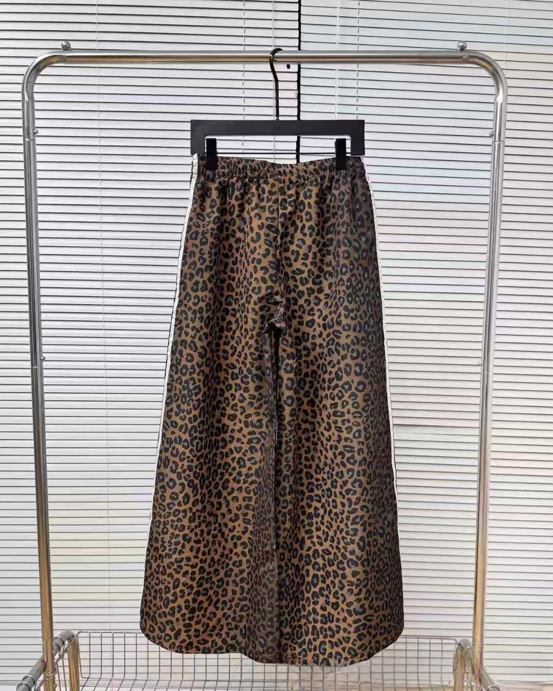 2026 women's new Leopard print casual pants loose pants
