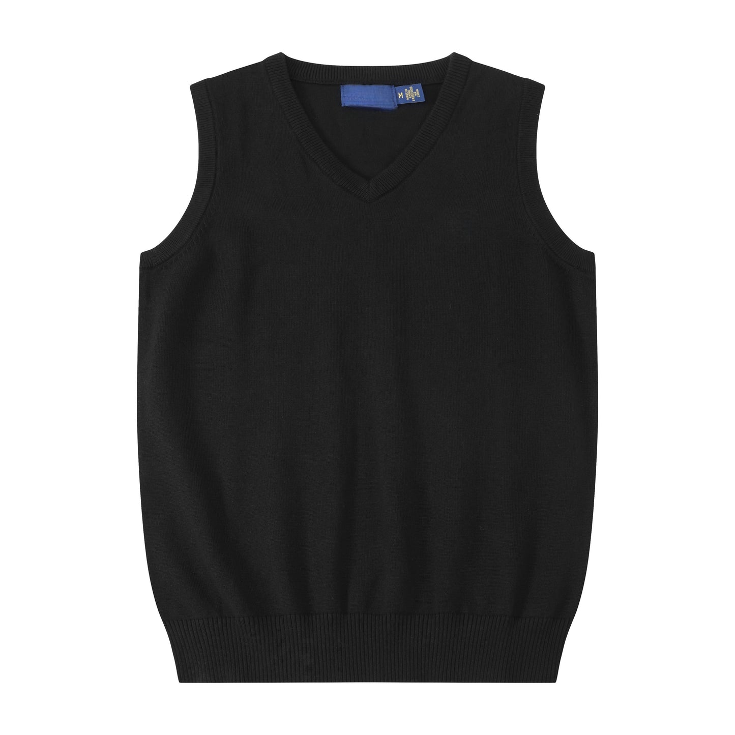 New style casual versatile thin embroidered V-neck knitted vest for men and women