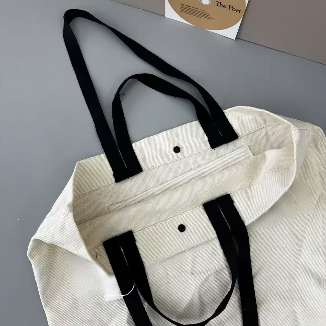 תיק בד חדש לנשים של LU תיק קניות בד חדש תיק ג'וקר תיק כתף נייד