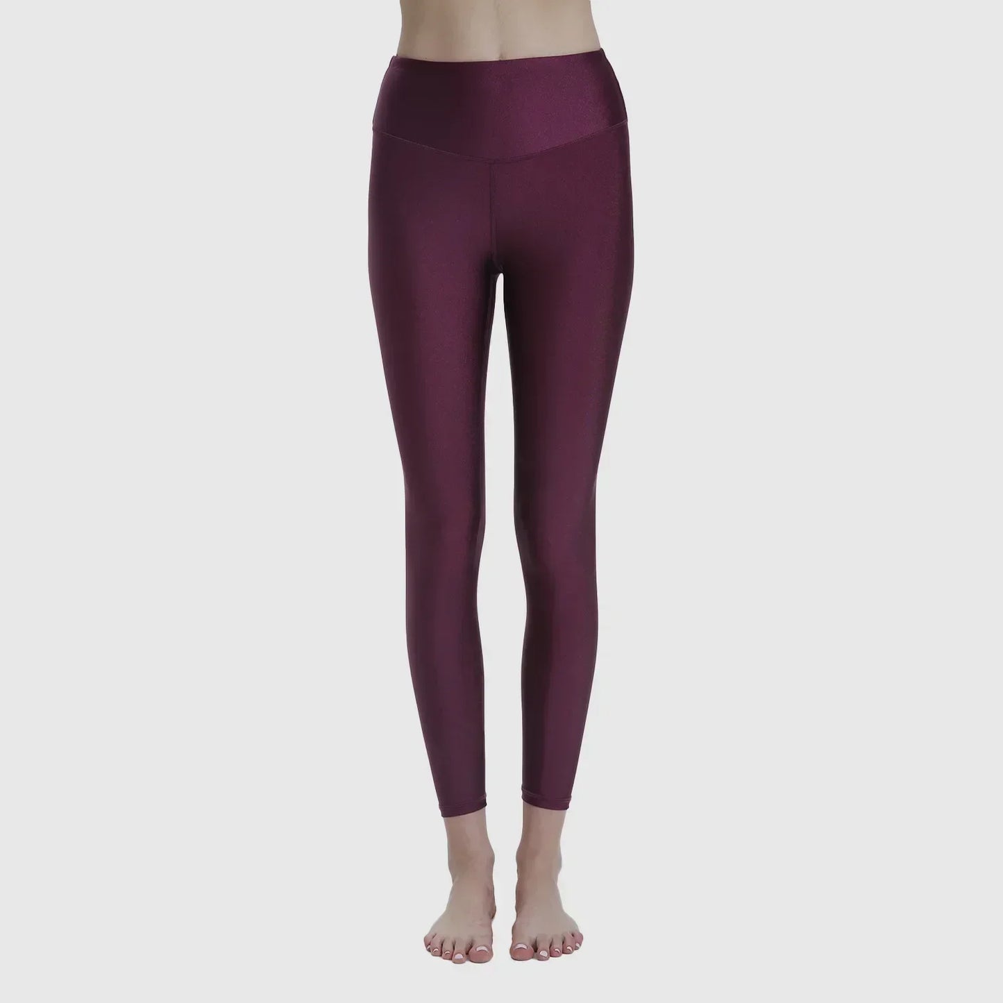 Women's high waist tight hip yoga clothes pants nude running fitness pants high waist peach sweatpants