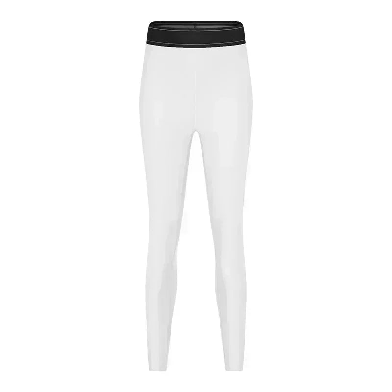 Yoga Pants Nude Yoga Clothing Suit Sports and Fitness VestHigh Waist Elastic Waist Honey Peach Hip Sports Fitness Yoga Set