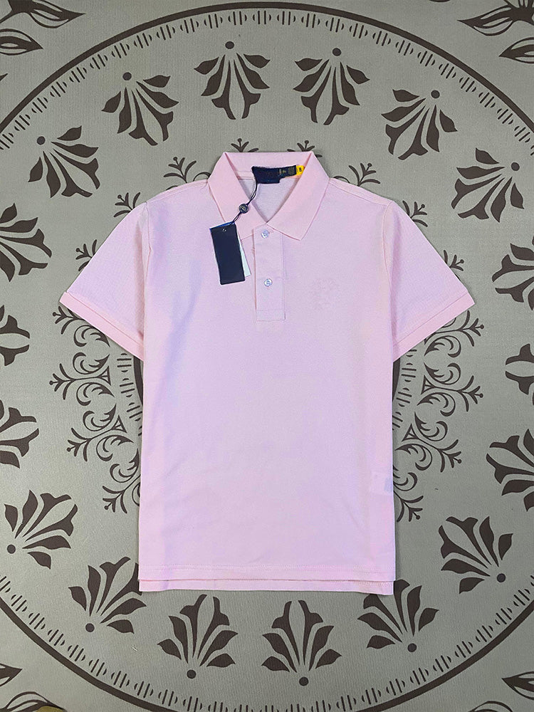 חולצת פולו חדשה לנשים בסגנון ג'וקר זוג עם רקמה מבד כותנה וגבעות