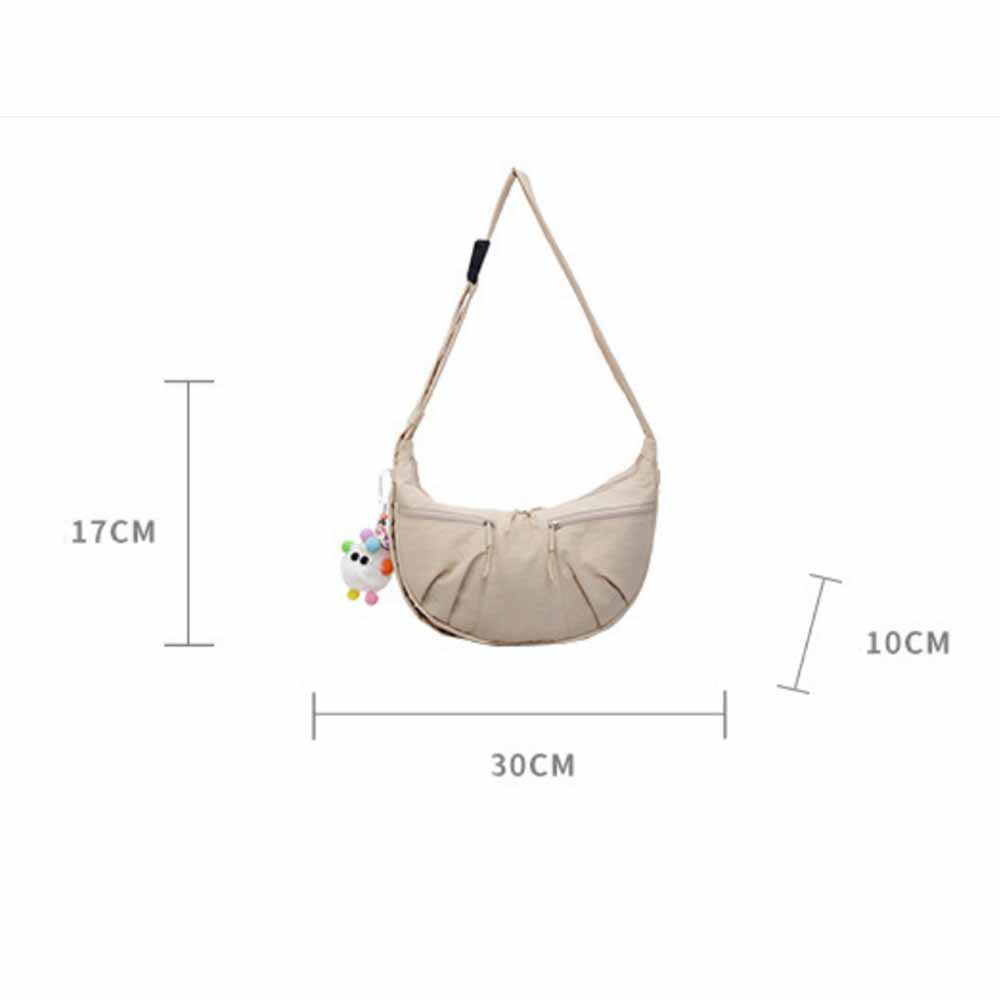 LU נשים של תיק כתף קפלים קל משקל חדש מזדמן ג'וקר תיק שליח גדול קיבולת תיק נשי 