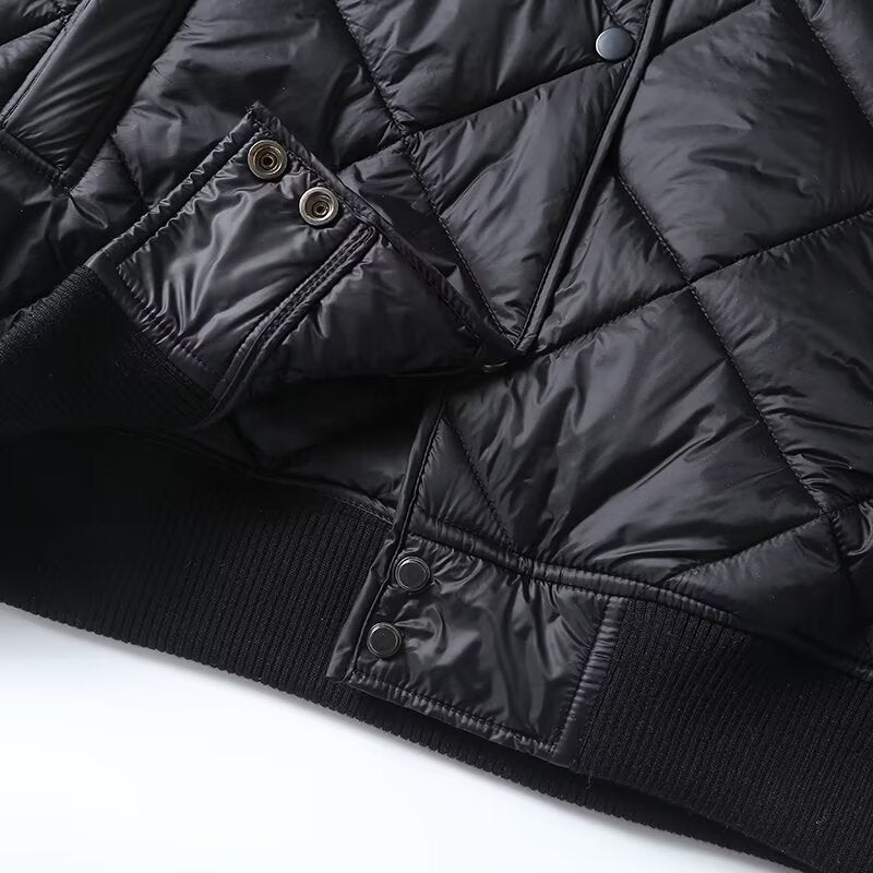 Women's casual warm cotton pilot jacket Coat