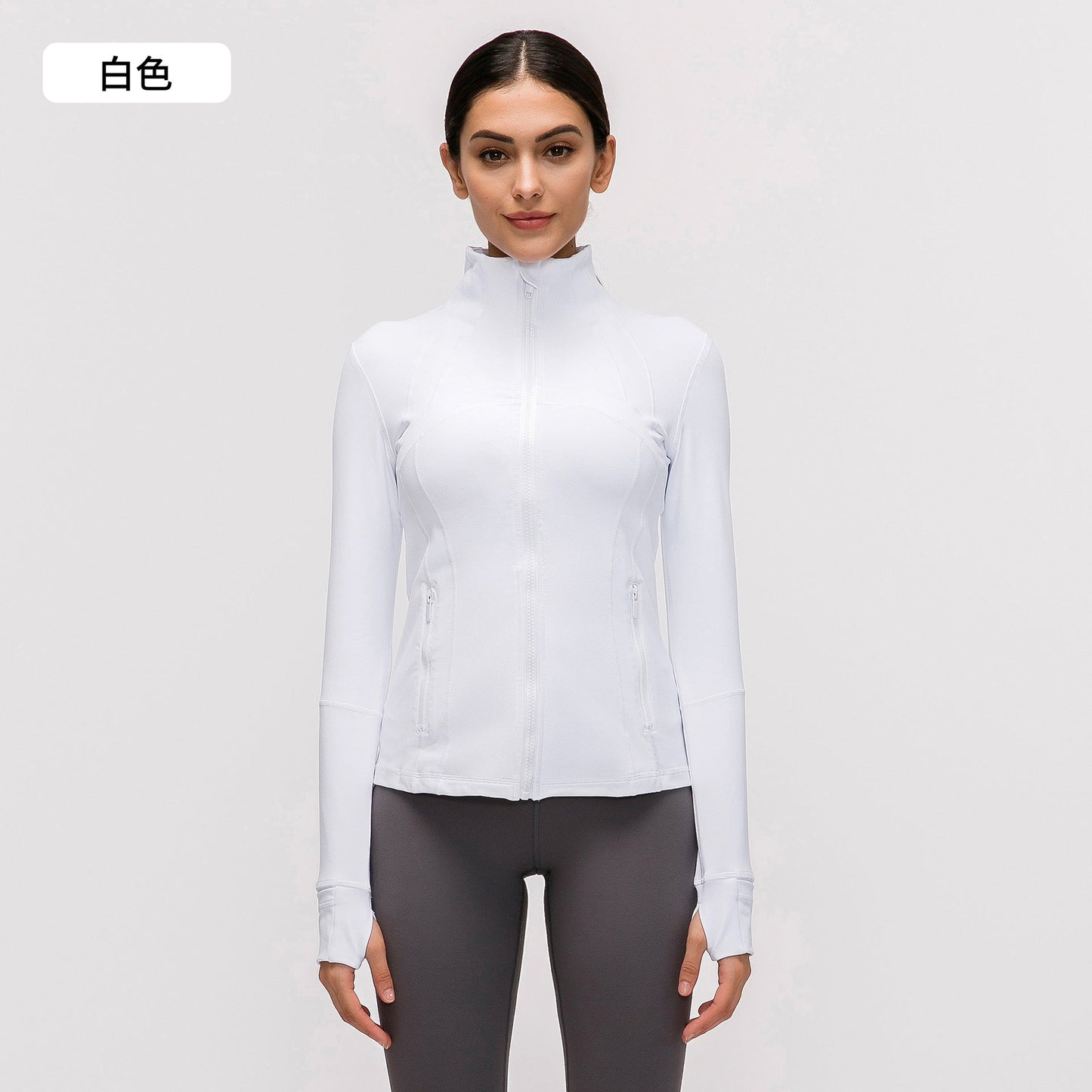 מעיל יוגה עם שרוולים ארוכים, ריצה, כושר וספורט ספורטיבי, סתיו וחורף של LU