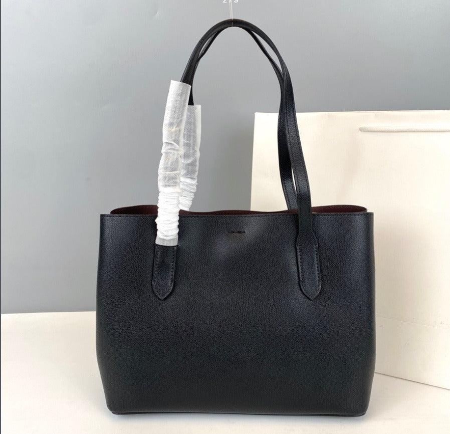 Women's New Fashion Joker Adjustable Shoulder Strap Large Capacity Double Design Portable Shoulder Bag Messenger Bag.