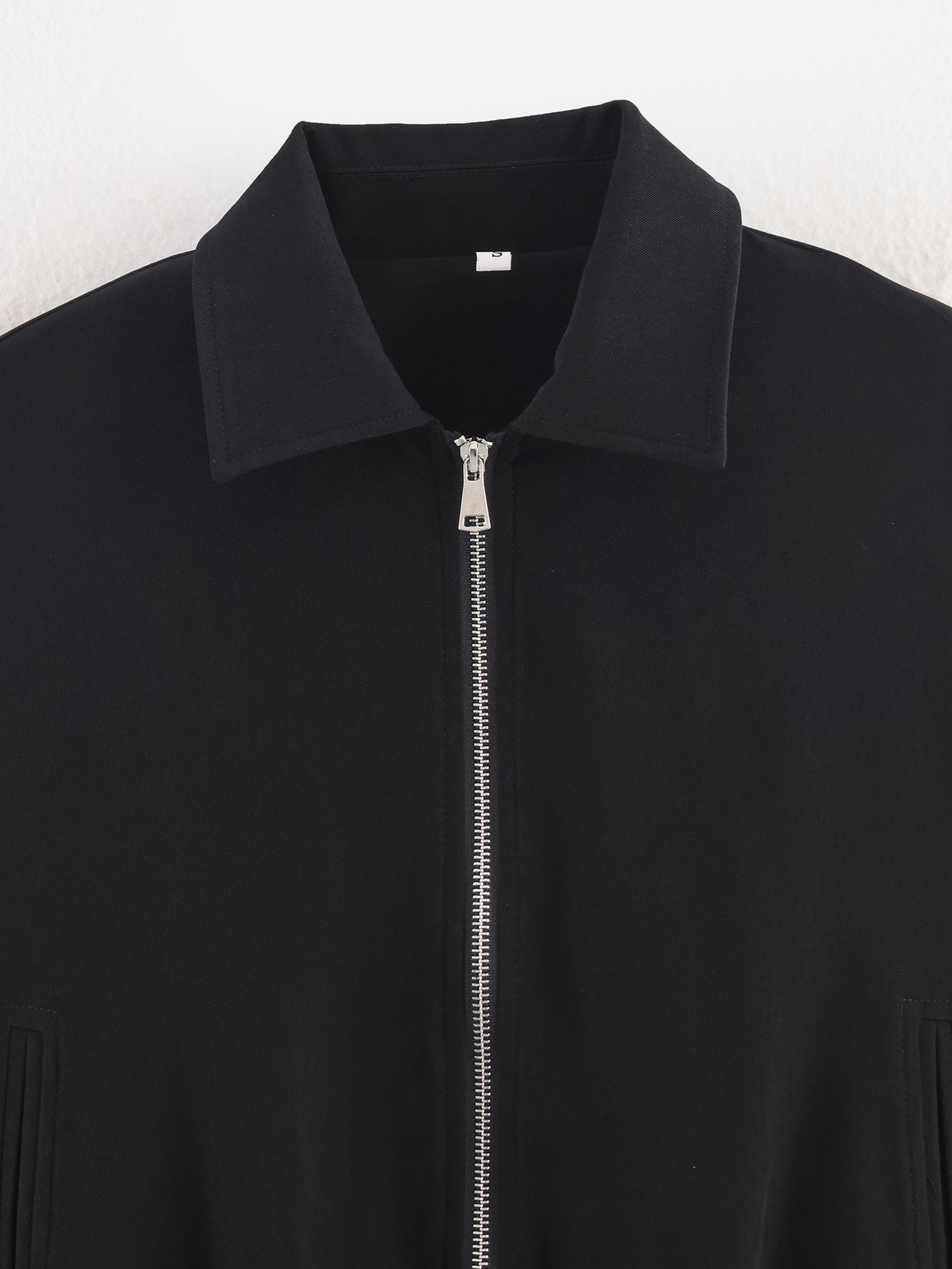 Women's 2025 new fashion puffy hem short zipper jacket Coat