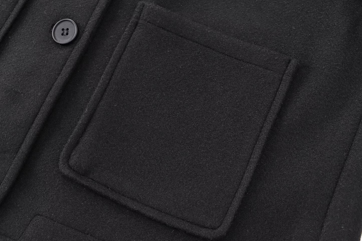 Women's new fashion long sleeved lapel soft texture jacket