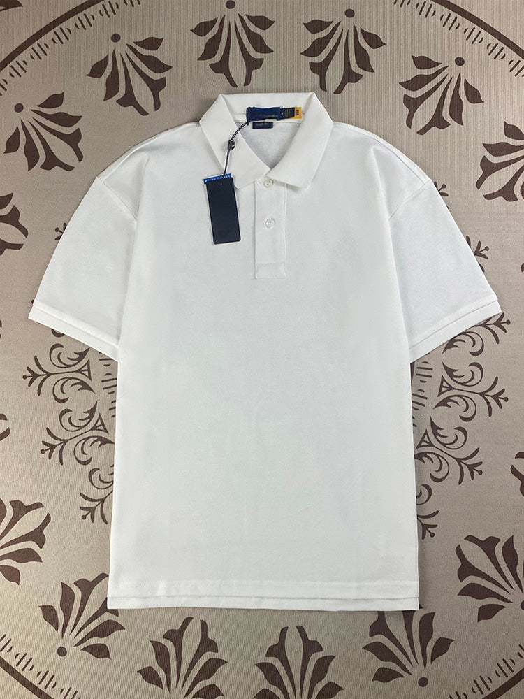 חולצת פולו חדשה לנשים בסגנון ג'וקר זוג עם רקמה מבד כותנה וגבעות