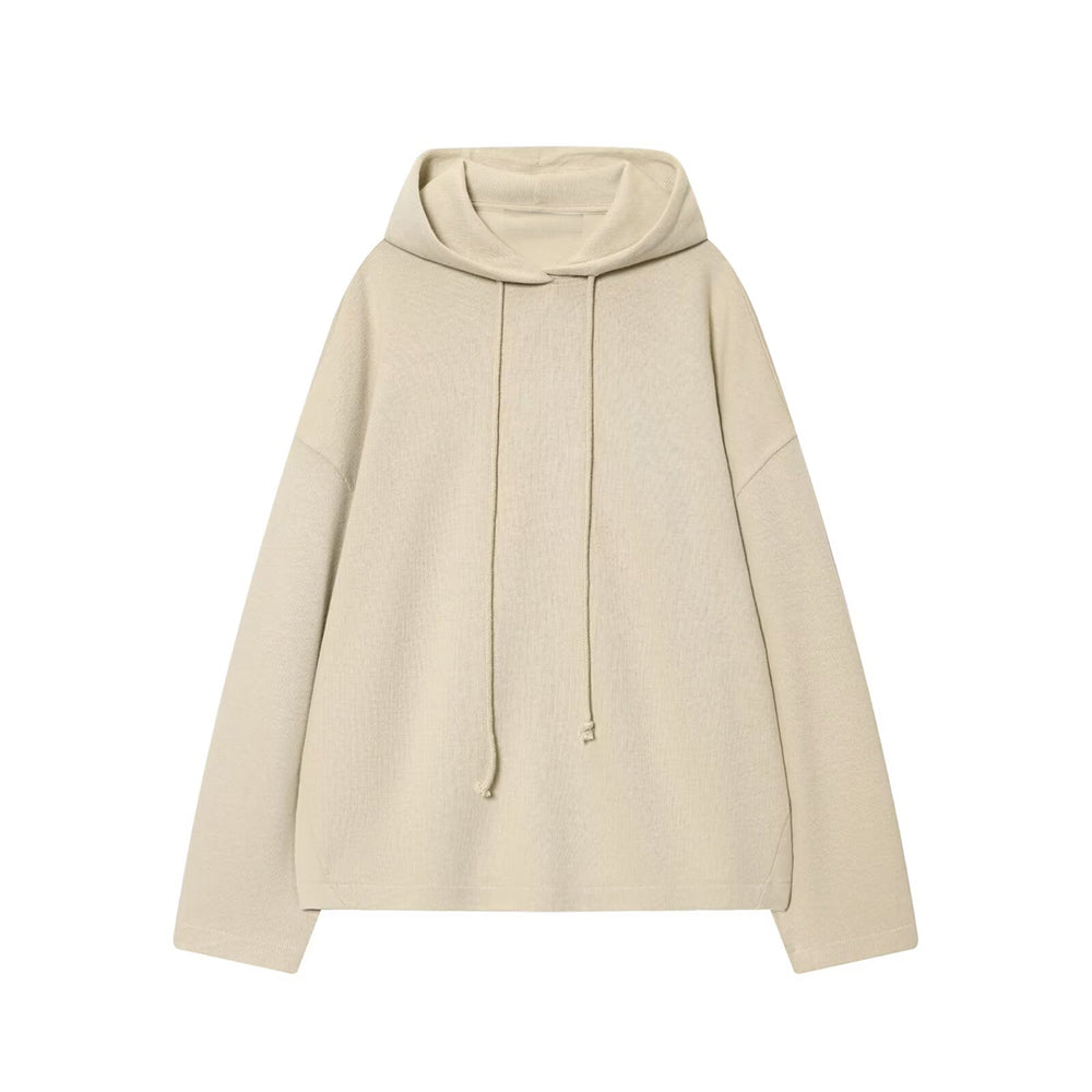 Women's 2025 new soft texture loose hooded sweatshirt+Pants suit